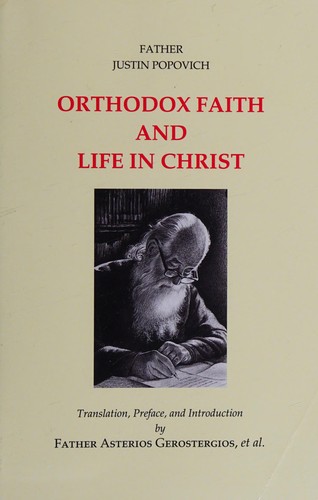 Cover of Orthodox Faith and Life in Christ